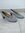 Grey leather and suede PUMPS, 40, UNIC