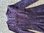 Purple viscose DRESS, M, ALAIA
