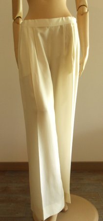 pantalon cupro écru Lanvin vintage 80s\\n\\n11/05/2020 16:52