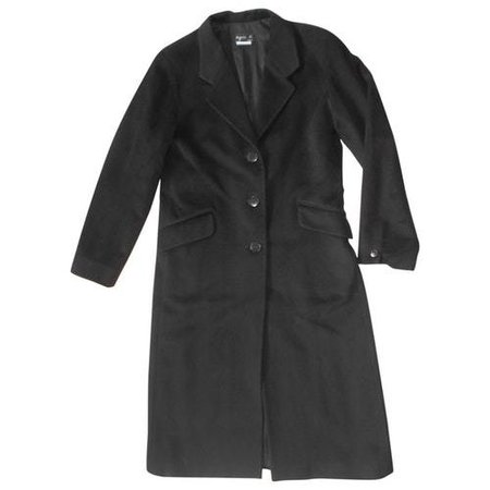 Agnès B vintage 90s black wool coat\\n\\n05/11/2020 6:11 PM