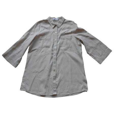 Anne Fontaine vintage 90s linen shirt\\n\\n05/11/2020 4:59 PM