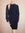Night blue woollen DRESS, 44 it, VIONNET