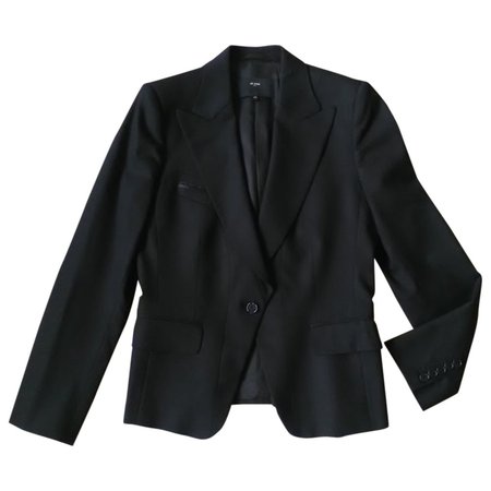 blazer laine noir Et Vous vintage 90s\\n\\n11/05/2020 17:49