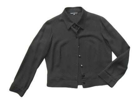 chemise viscose noir Apostrophe vintage 90s\\n\\n11/05/2020 17:17