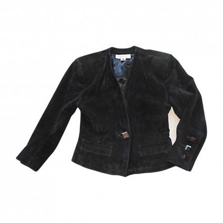 Veste cuir noir Yves Saint Laurent\\n\\n12/12/2022 15:50